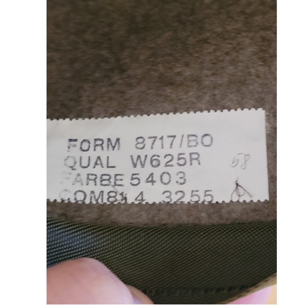 Bayerischer Walk Loden Alpine Hat Mens Medium Olive Green Wool Felt Stag Feather - Picture 8 of 8